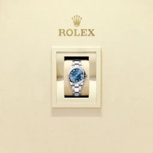Rolex 278344Rbr-0035 Datejust 31Mm Stainless Steel - White Gold Diamond Oyster Blue Dial Watch - Image 2