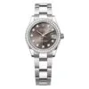 Rolex 278384Rbr-0009 Datejust 31Mm Stainless Steel - White Gold Oyster Dark Grey Diamond-Set Dial Watch