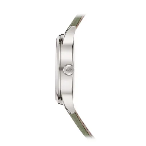 Patek Philippe 5524G-010 Calatrava Pilot Travel Time Ivory Dial White Gold Watch - Image 2