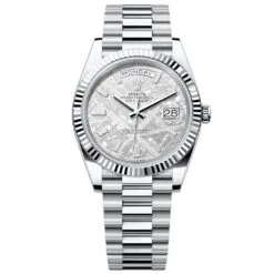 Rolex Day-Date 228236-0011 Meteorite Dial 40mm Platinum Men's Watch
