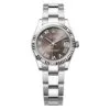 Rolex 278274-0021 Datejust 31Mm Stainless Steel - White Gold Oyster Dark Grey Dial Watch