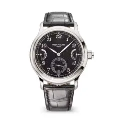 Patek Philippe 6301P-001 Grande and Petite Sonnerie Minute Repeater Platinum Black Dial Watch